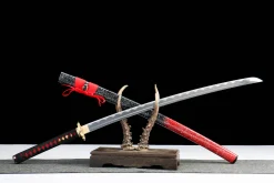 Alternative view of Falling Petals Snow - Kézzel Kovácsolt Katana 1045-ös szénacélból