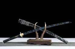 Alternative view of Frost Edge Untested - Kézzel Kovácsolt Katana 1045-ös szénacélból