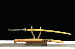 Alternative view of Shadow Wolf - Kézzel Kovácsolt Katana 1045-ös szénacélból
