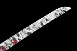 Alternative view of Shattered Peak - Kézzel Kovácsolt Katana 1045-ös szénacélból