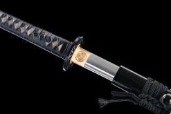A Ginkgo Utolsó Fénye - Kézzel Kovácsolt Katana 1065-ös szénacélból