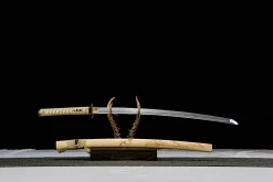 Alternative view of Clear Shadow - Kézzel Kovácsolt Katana 1065-ös szénacélból