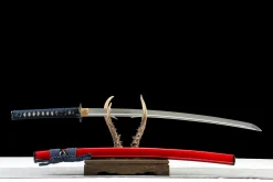Alternative view of Crimson Edge - Kézzel Kovácsolt Katana 1065-ös szénacélból