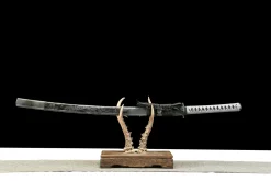 Gilded Inferno - Kézzel Kovácsolt Katana 1065-ös szénacélból