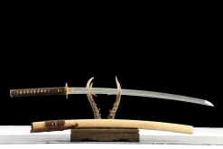 Alternative view of Jade Radiance - Kézzel Kovácsolt Katana 1065-ös szénacélból