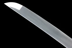 Karmazsin Eskü - Kézzel Kovácsolt Katana 1065-ös szénacélból
