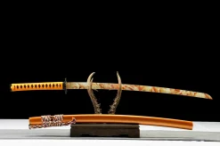 Alternative view of Pure Gold - Kézzel Kovácsolt Katana 1065-ös szénacélból