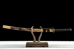 Alternative view of Steel Wave - Kézzel Kovácsolt Katana 1065-ös szénacélból