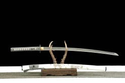 Alternative view of White Tiger (啸) - Kézzel Kovácsolt Katana 1065-ös szénacélból
