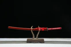 Crimson Moon - Kézzel Kovácsolt Katana Carbon Steelból