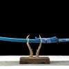 Azure Current - Kézzel Kovácsolt Katana Damaszkuszi acélból