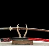 Brocade Sun - Kézzel Kovácsolt Katana Damaszkuszi acélból