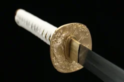 Alternative view of Crimson Gale - Kézzel Kovácsolt Katana Damaszkuszi acélból