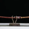 Flame Edge - Kézzel Kovácsolt Katana Damaszkuszi acélból