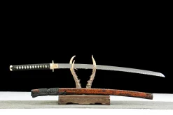 Shadow Warrior - Kézzel Kovácsolt Katana Damaszkuszi acélból