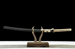 Dark Passage - Kézzel Kovácsolt Katana Prémium damaszkuszi acélból