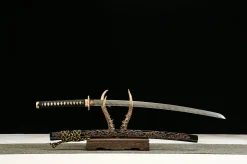 Alternative view of Obsidian Dragon Soul - Kézzel Kovácsolt Katana Prémium damaszkuszi acélból