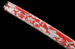 Crimson Flame Cloud Cleave - Kézzel Kovácsolt Katana T10 szerszámacélból