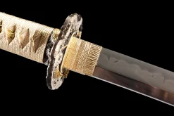 Alternative view of Frost Blossom Drifting Cloud - Kézzel Kovácsolt Katana T10 szerszámacélból