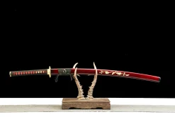 Rose Flame - Kézzel Kovácsolt Katana T10 szerszámacélból