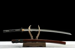 Alternative view of Tempered Thunder - Kézzel Kovácsolt Katana T10 szerszámacélból