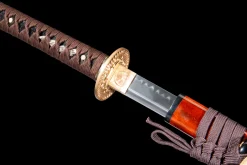 Vér Szantál - Kézzel Kovácsolt Katana T10 szerszámacélból