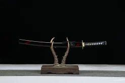 Flame Shadow - Kézzel Kovácsolt Wakizashi 1045-ös szénacélból
