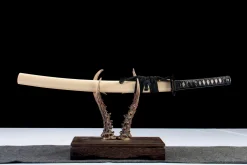 Alternative view of Él nélküli Pikkely - Kézzel Kovácsolt Wakizashi 1065-ös szénacélból