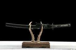 Shadow Phantom - Kézzel Kovácsolt Wakizashi 1065-ös szénacélból