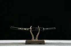 Golden Kirin - Kézzel Kovácsolt Wakizashi Kézzel kovácsolt acélból